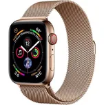 RhinoTech milánský tah na Apple Watch 42/44/45/49 mm (RTACC221) růžový/zlatý