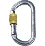 Singing Rock karabina Ovál ocel šroubovací 30kN