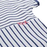 Dětské letní šaty Alpine Pro TERESO - bílo-modrá / 140/146