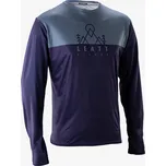 Mikina na kolo Leatt MTB Trail 3.0 Long Sleeve - galaxy blue L
