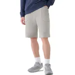 Pánské teplákové kraťasy 4F-SHORTS CAS-WSS25TSHOM527-26S-WARM LIGHT GREY Šedá XL