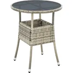 Juskys Yoro ratanový kulatý stůl 60 cm…