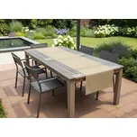 Venkovní běhoun - ubrus RUNNER color 21 béžová, různé rozměry Mybesthome Rozměr: 40x140 cm