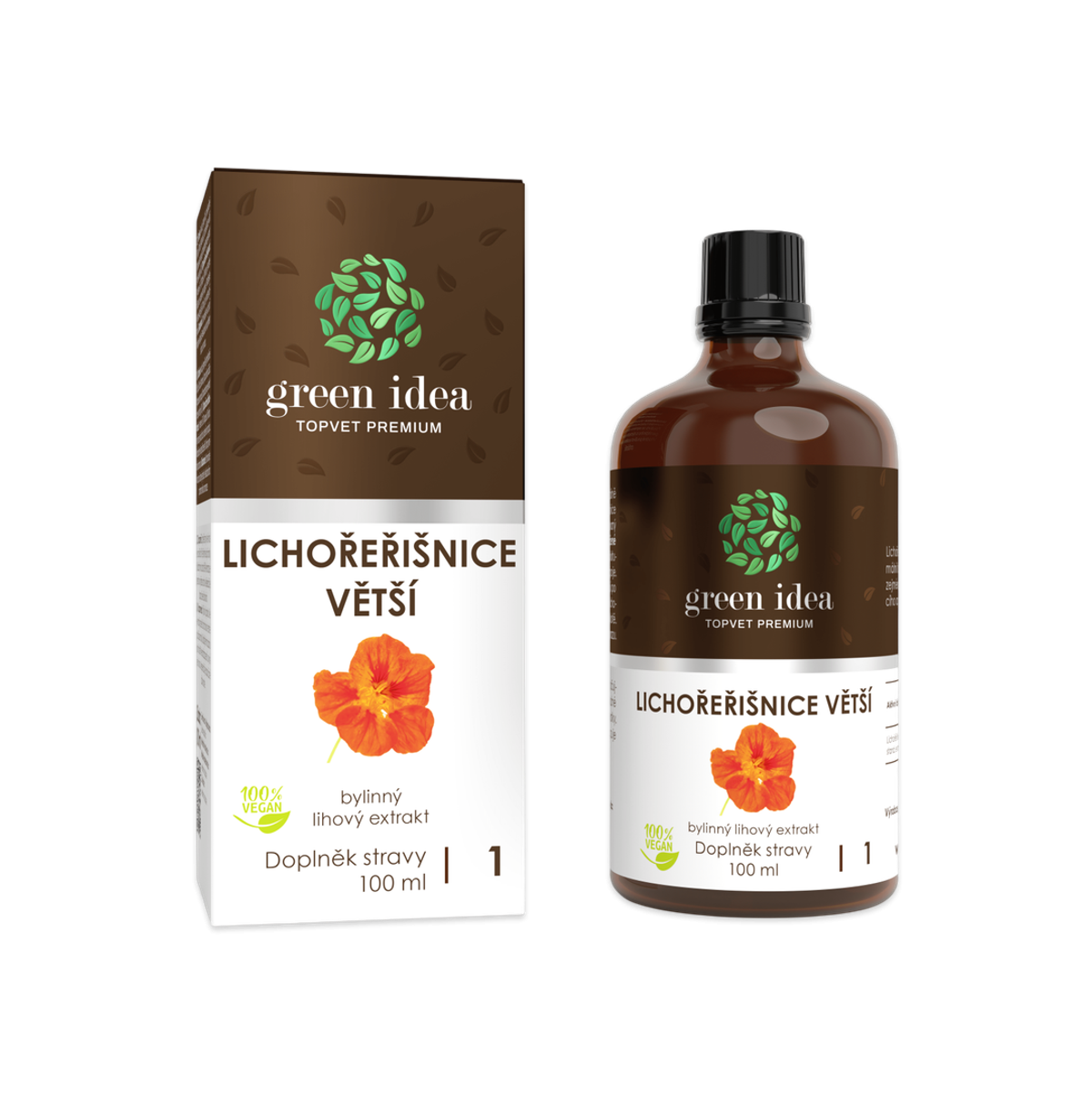 Green idea Lichořeřišnice tinktura - kapky