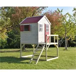 Dřevěný domeček na chůdách – Wendi Toys Stork