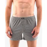 GINA pánské trenky volné Pánské prádlo 2022 75187P Barva: tm.popel, Velikost: S/M