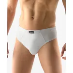 GINA pánské slipy se širším bokem Pánské prádlo SOLID 71080P Barva: Bílá, Velikost: M/L