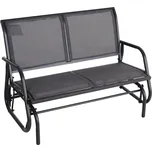 Outsunny Dvoumístná zahradní houpací…