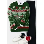 Sinsay - Svetr s vánočním motivem - zelená - 805FZ-77X - 805FZ-77X-L