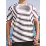 Sinsay - Pruhované tričko - krémová - 606EY-01X - 606EY-01X-L