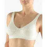 GINA dámská podprsenka sportovní Objednávaná Elastika 97017P Barva: žlutobílá, Velikost: XXL