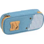 Fandy Penál - etue Denim, světle modrý