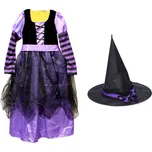 Wiky Kostým Čarodějnice, fialový