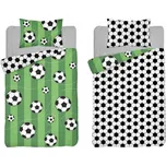 Detexpol Povlečení do postýlky 100x135 + 40x60 cm - Fotbal