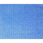 Tenisová clona PE 200 g/m 12,0 x 2,0 m vč. karabin, modrá