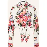 Dolce & Gabbana Dámská Košile, bílá / červená / tmavě zelená, 38