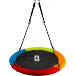 Aga Závěsný houpací kruh 90 cm Čtyřbarevný
