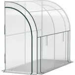 Aga Zahradní fóliovník ke stěně 200x80x157 cm