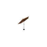 Aga Naklápěcí zahradní slunečník 250 cm Hnědý