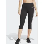 ADIDAS Legíny Train Essentials 3-Stripes High-Waisted 3/4 M ČERNÁ