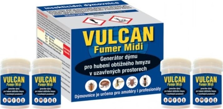 NOHELHARDEN Vulcan Dýmovnice "Fumer Midi", 1ks