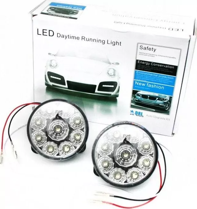 Světla pro denní svícení DRL 005 - kulatá 70 mm (Plně homologované světla!)