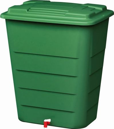 Sud na dešťovou vodu 200 litrů PH hranatý s kohoutkem a víko