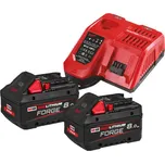Milwaukee 4933498612 18 V 2x 8,0 Ah