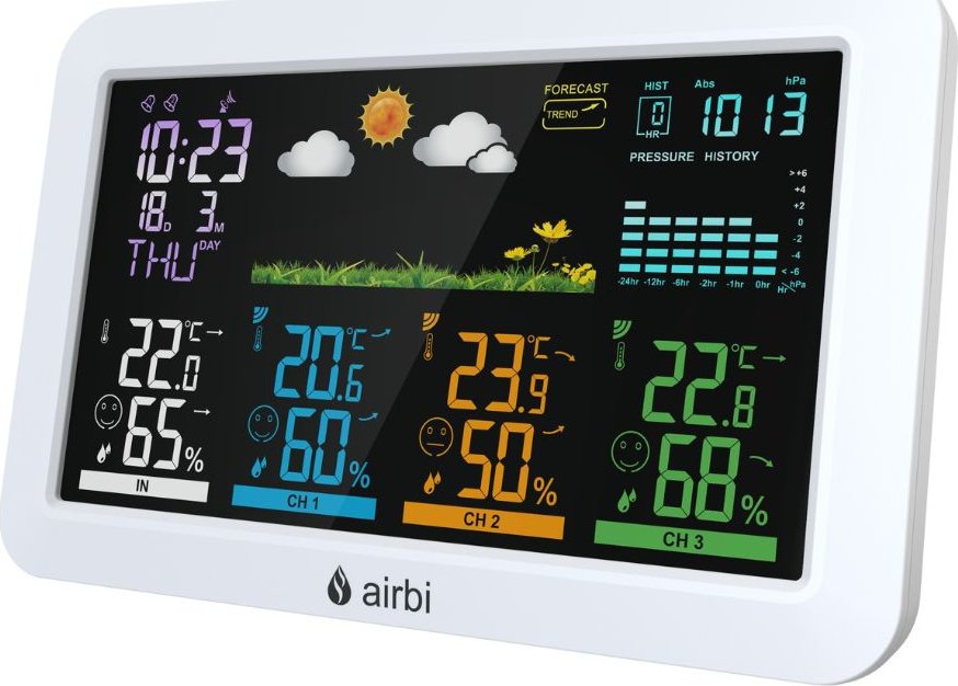 Domácí meteostanice Airbi HOME