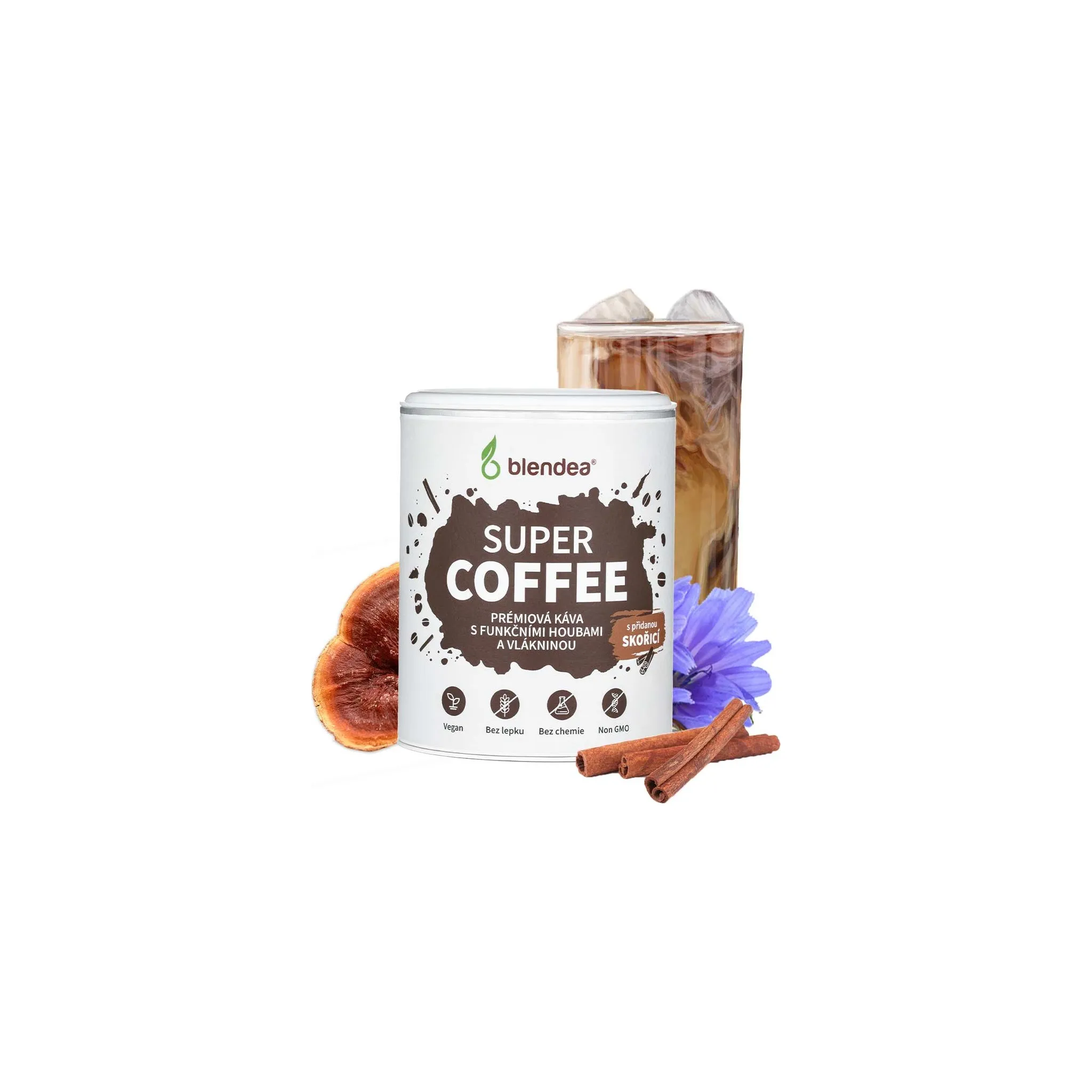 Fotografie 2 - Káva Blendea Supercoffee s příchutí skořice 300 g