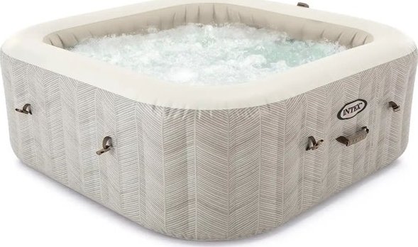 Intex Vířivka 28472NP Pure Spa Chevron Deluxe (pro 6 osob) se solinátorem
