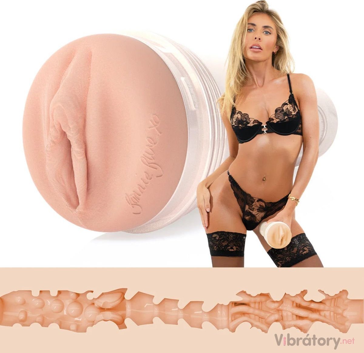 Umělá vagina Fleshlight BONNIE BLUE 1K