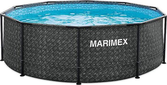 Marimex bazén Florida 3,05x0,91 m se skimmerem - motiv RATAN (10340315) + DOPRAVA ZDARMA