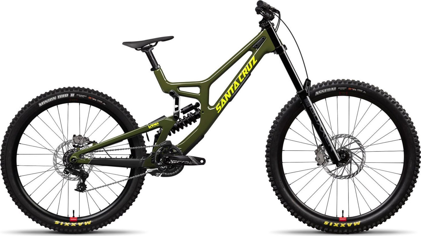MTB kolo Santa Cruz V10 CC DH S MX gloss kelp green M 2026 - Odesíláme do 24 hodin