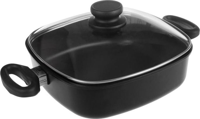 AMT Gastroguss Indukční titanový pekáč 24 x 24 x 7 cm / 2.8 l s poklicí