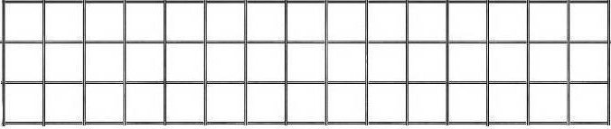 150x30 cm Gabionová síť oko 10x10