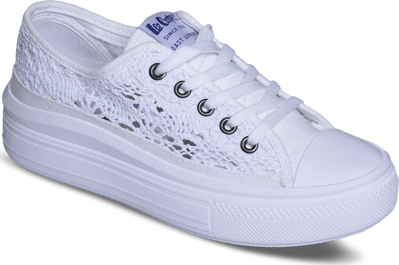 Dámské tenisky Lee Cooper LCW26444485 bílá krajka bílá 39