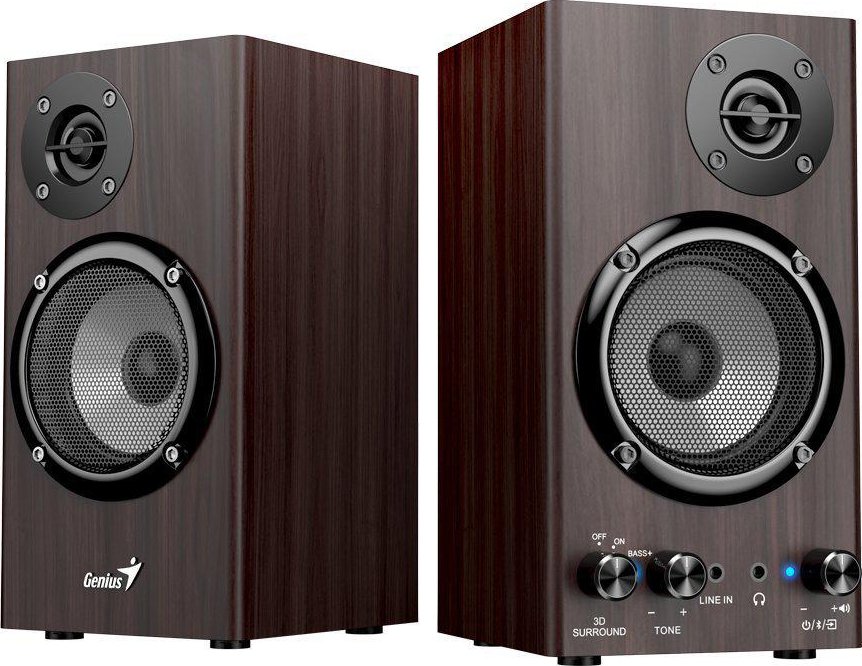 GENIUS repro SP-HF520BT, tmavě hnědá