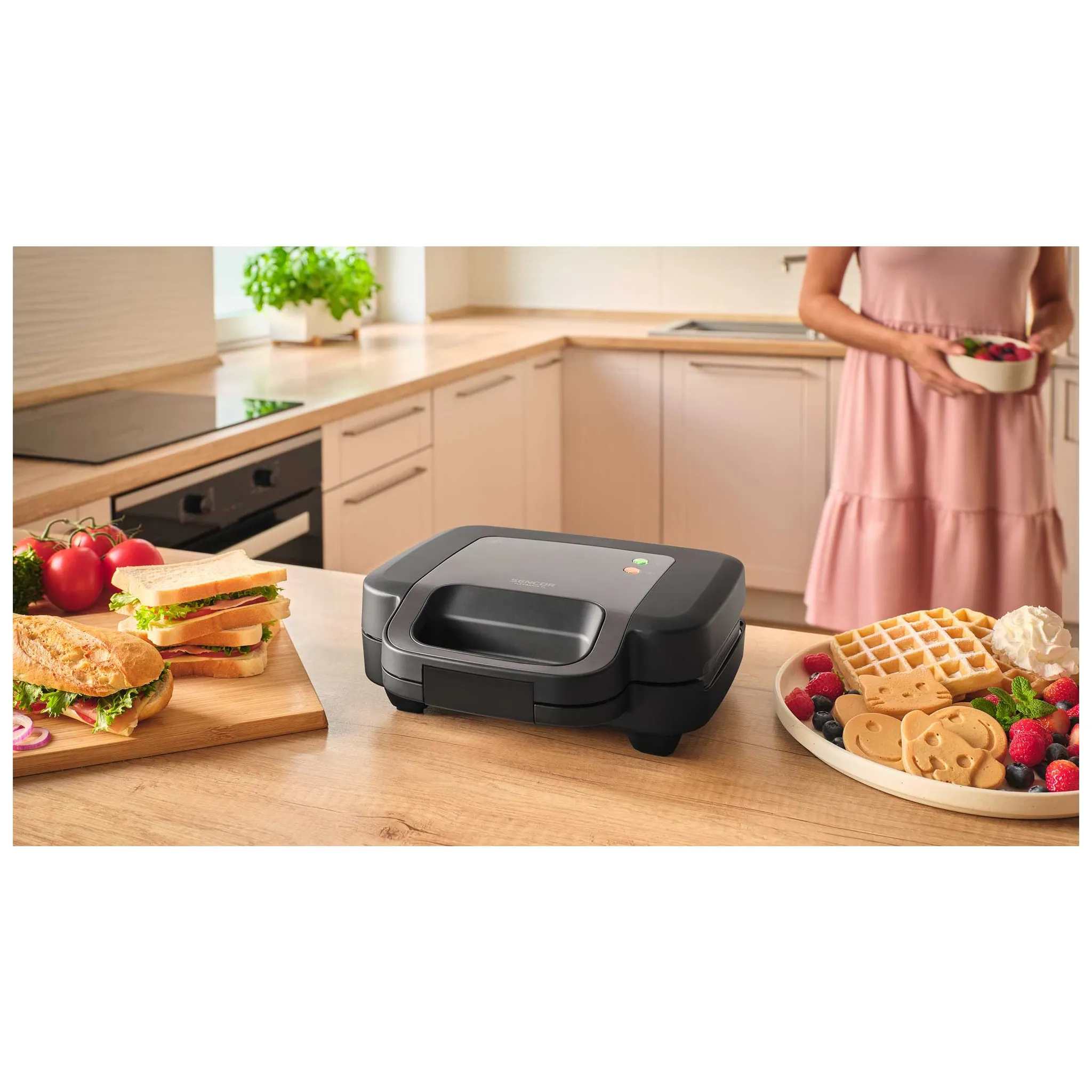 Fotografie 8 - Toustovač Sencor SSM 9860BK