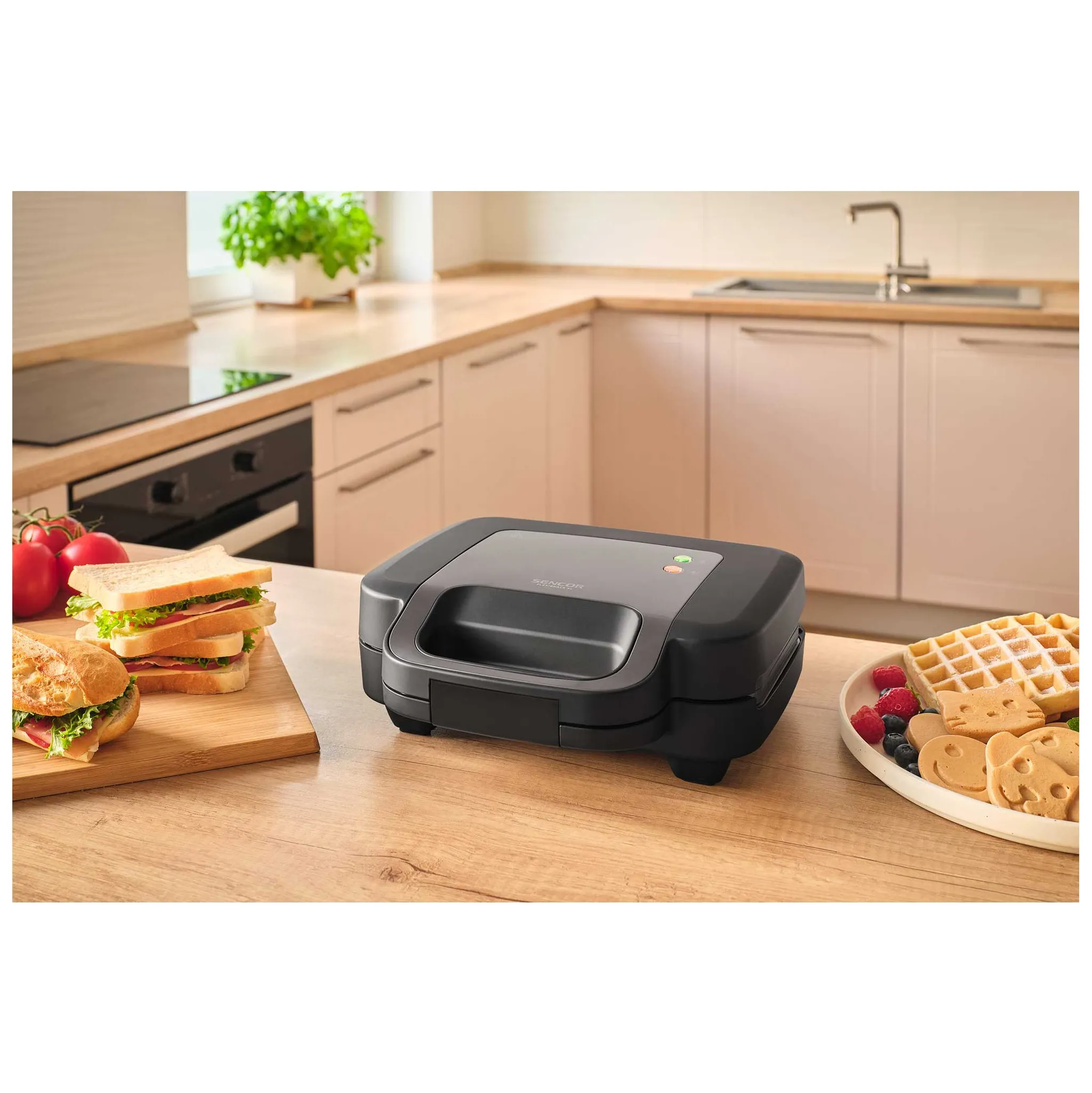 Fotografie 9 - Toustovač Sencor SSM 9860BK