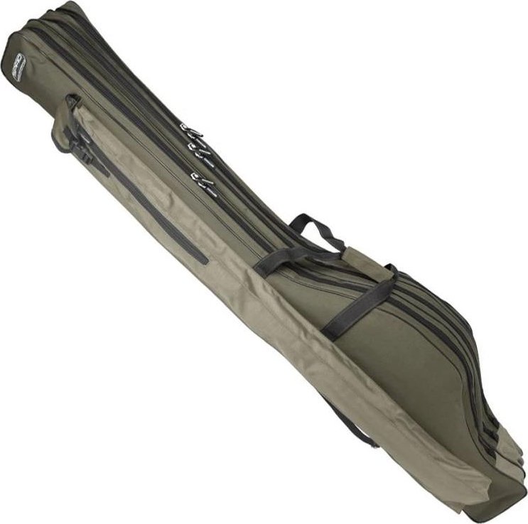 SPRO obal na pruty tříkomorový Green Holdall 3 Rod Zelený 145cm