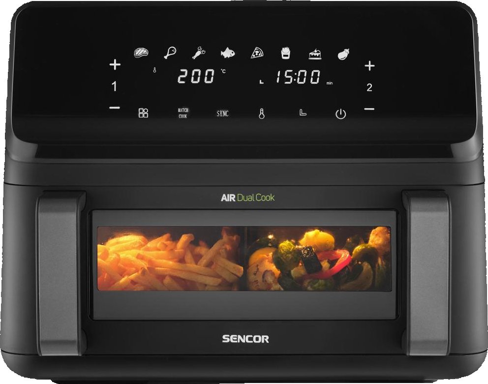 Sencor SFR 9650BK - multifunkční horkovzdušná fritéza