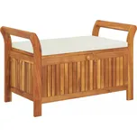 Zahradní úložná lavice s poduškou…