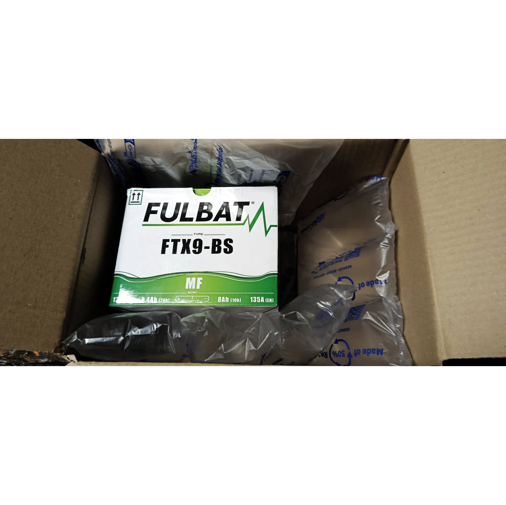 Fotografie 4 - Motobaterie Fulbat FTX9-BS