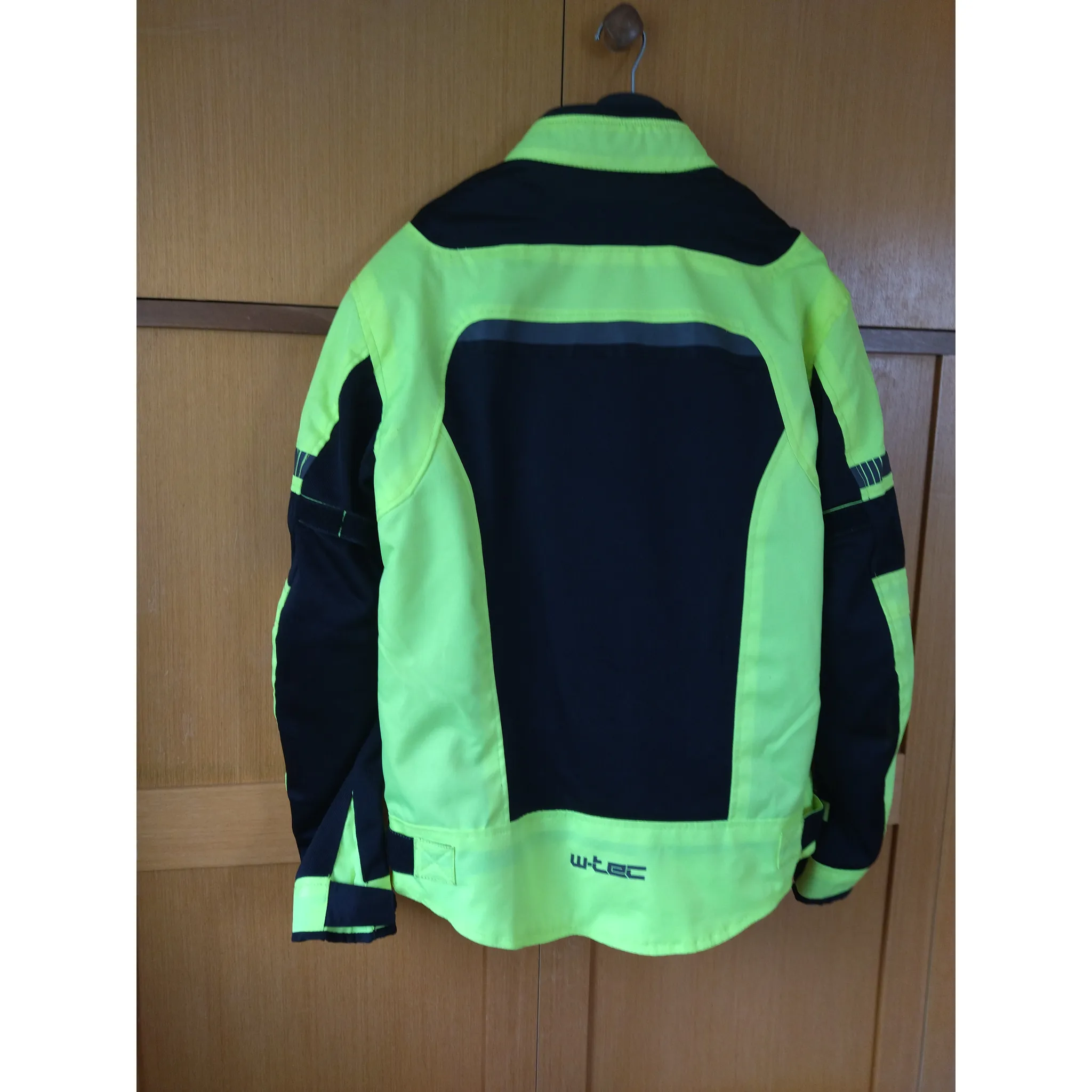 Fotografie 3 - Moto bunda W-Tec Fonteller žlutá - šedá 4XL