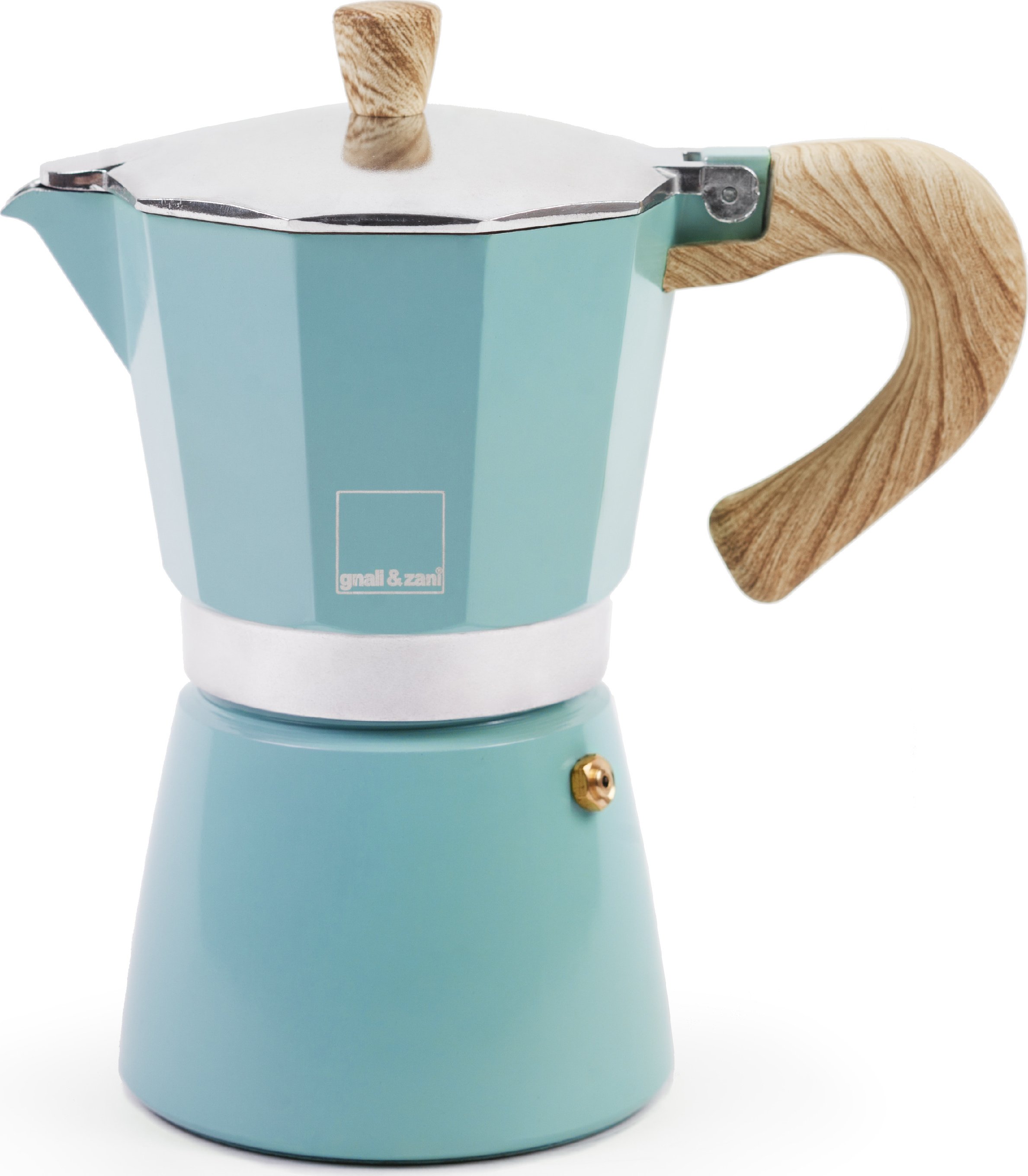 Moka konvice Venezia světle modrá - 6 šálků