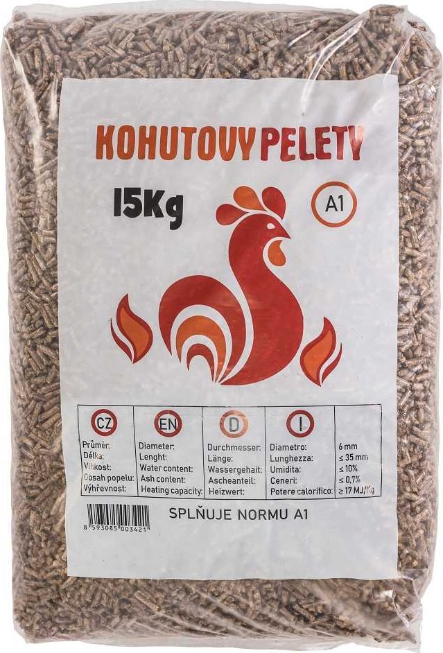 Pelety A1 6MM Balení: Big Bag 1000kg