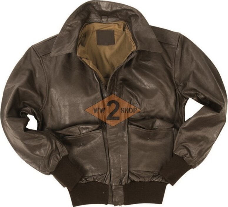 US letecká kožená bunda A2, velikost bundy velikost XXXL