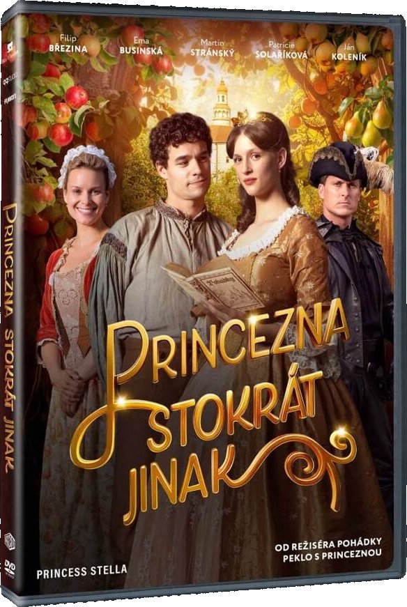 Princezna stokrát jinak (DVD) - česká pohádka