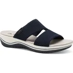 Jana Pantofle na klínové podrážce modré